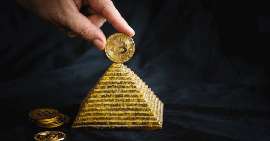 bitcoins piramide financeira